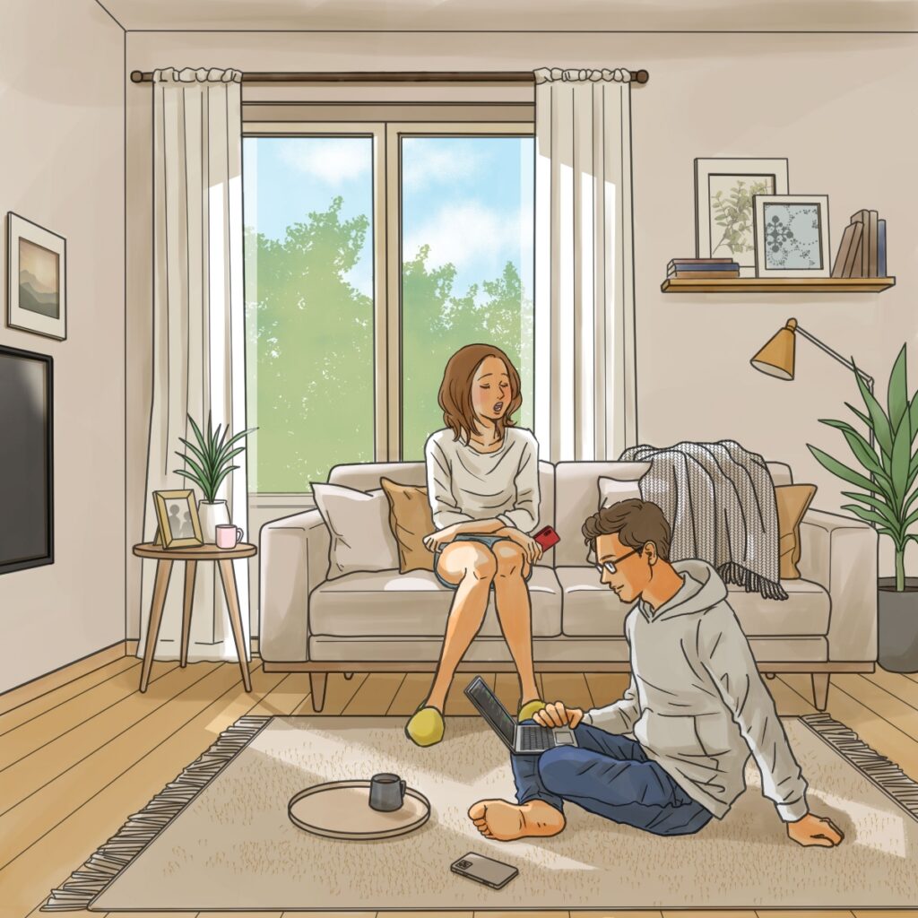 此花あかり制作事例　オリジナルイラスト（2025）