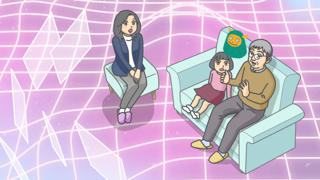 [明治安田生命]外貨建・エブリバディプラス 動画用イラスト05