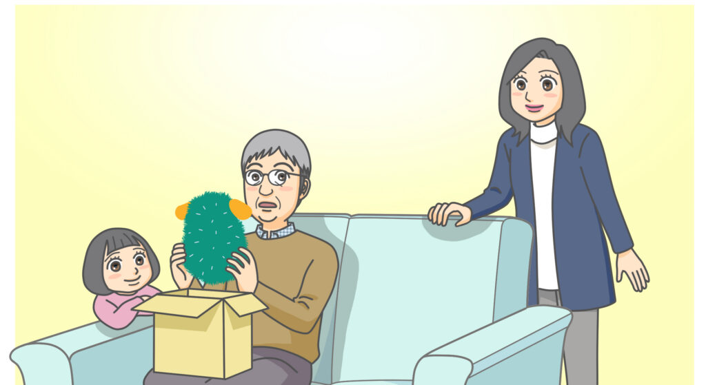 [明治安田生命]外貨建・エブリバディプラス 動画用イラスト08