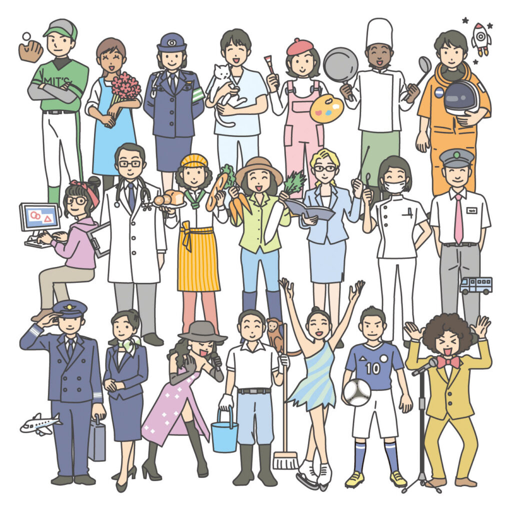 [光村図書出版]中学英語教科書用イラスト01