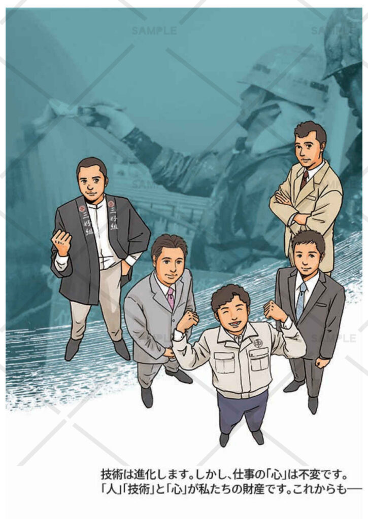 [三好塗装工業]まんが100年史_21