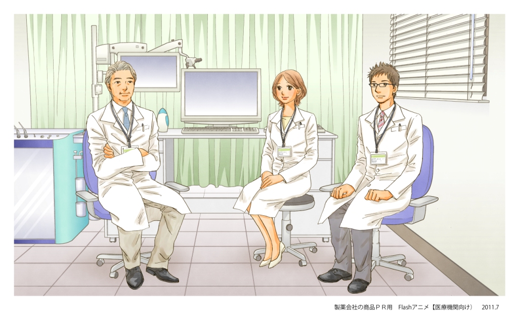 製薬会社・FLASHアニメの原稿02