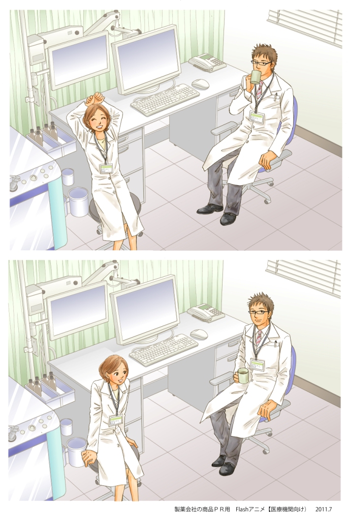 製薬会社・FLASHアニメの原稿03