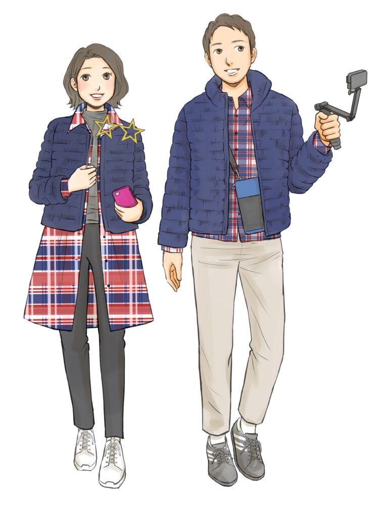 [ユニクロ]2018年チラシ用 広告漫画01