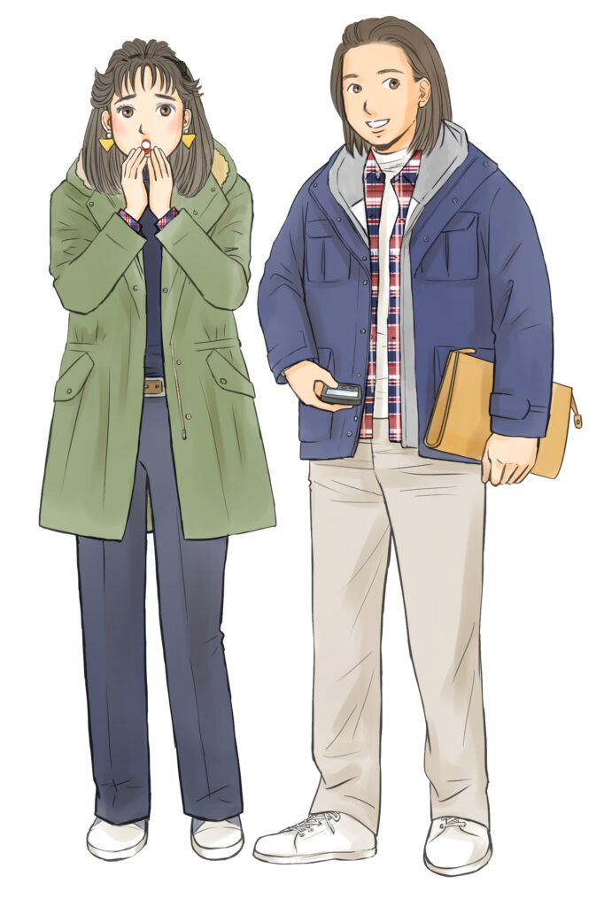 [ユニクロ]2018年チラシ用 広告漫画02